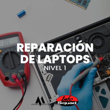 Nivel 1 – Reparación de laptops avanzado y osciloscopio desde cero